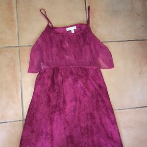 Pink maxi dress size L